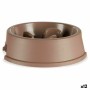 Gamelle à Alimentation Lente pour Animaux de Compagnie Beige Plastique (27 x 7,5 x 27 cm) (12 Unités): Plus de 300.000 produits 