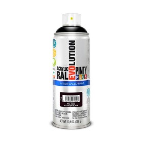 Peinture en spray Pintyplus Evolution RAL 9005 400 ml Mat Base d'eau Jet Black: Plus de 300.000 produits de grandes marques en v