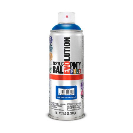 Peinture en spray Pintyplus Evolution RAL 5005 400 ml Signal Blue: Plus de 300.000 produits de grandes marques en vente directe 