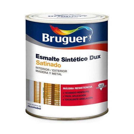 Vernis synthétique Bruguer Dux Noir Satiné 750 ml: Plus de 300.000 produits de grandes marques en vente directe à prix usine sur
