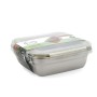 Boîte à lunch hermétique Bidasoa Theo 18,3,5 x 18,3 x 6,8 cm Argenté 1,2 L Métal: Plus de 300.000 produits de grandes marques en