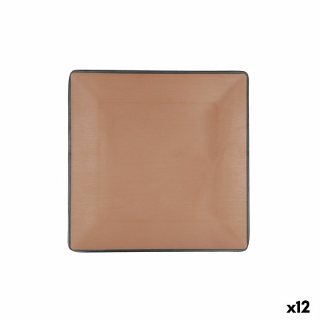 Assiette plate Bidasoa Gio 21,5 x 21,5 cm Marron Plastique: Plus de 300.000 produits de grandes marques en vente directe à prix 