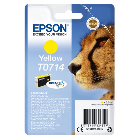Cartouche d'encre originale Epson C13T07144022 Jaune: Plus de 300.000 produits de grandes marques en vente directe à prix usine 