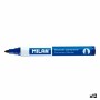 Marqueur permanent Milan Bleu 4 mm (12 Unités): Plus de 300.000 produits de grandes marques en vente directe à prix usine sur ca