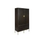 Armoire DKD Home Decor 100 x 40 x 175 cm Noir Métal Acacia: Plus de 300.000 produits de grandes marques en vente directe à prix 