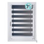Store à enrouleur Stor Planet Clip&Fix Night&Day Argenté 150 x 180 cm: Plus de 300.000 produits de grandes marques en vente dire