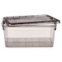 Boîte de rangement avec couvercle Kipit TP547-2 Anthracite Plastique 22 L (6 Unités): Plus de 300.000 produits de grandes marque