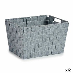 Panier à linge Kipit A3-6875 Gris Tissu 10 L 25 x 20,5 x 35 cm (12 Unités): Plus de 300.000 produits de grandes marques en vente
