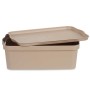 Boîte de rangement avec couvercle Kipit TP595-3 Beige Plastique 14 L 29,5 x 14,5 x 45 cm (12 Unités): Plus de 300.000 produits d