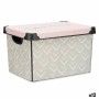 Boîte de rangement avec couvercle Kipit Vibes Rose Plastique Flèches 22 L 30 x 23,5 x 40 cm (12 Unités): Plus de 300.000 produit