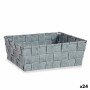 Panier Multi-usages Kipit A3-6930A9 Gris Tissu 2,4 L 20 x 8 x 24 cm (24 Unités): Plus de 300.000 produits de grandes marques en 