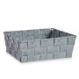 Panier Multi-usages Kipit A3-6930A9 Gris Tissu 2,4 L 20 x 8 x 24 cm (24 Unités): Plus de 300.000 produits de grandes marques en 