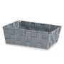 Panier Multi-usages Kipit A3-6930A9 Gris Tissu 2,4 L 20 x 8 x 24 cm (24 Unités): Plus de 300.000 produits de grandes marques en 