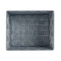 Panier Multi-usages Kipit A3-6930A9 Gris Tissu 2,4 L 20 x 8 x 24 cm (24 Unités): Plus de 300.000 produits de grandes marques en 