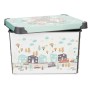Boîte de rangement avec couvercle Kipit STYLE BOX-17L-6 Plastique Route 17 L 27,5 x 22 x 36,5 cm Enfant (12 Unités): Plus de 300