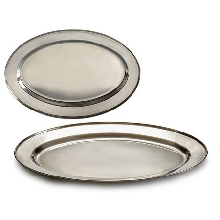 Plateau Kinvara 2037-35 Argenté Acier inoxydable 35 x 2 x 23 cm (24 Unités): Plus de 300.000 produits de grandes marques en vent