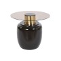 Table d'appoint DKD Home Decor Noir Doré Métal Verre 59 x 59 x 46 cm: Plus de 300.000 produits de grandes marques en vente direc