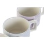 Ensemble de tasses à café DKD Home Decor Vert Bleu ciel Lila Métal Bambou Dolomite 260 ml: Plus de 300.000 produits de grandes m