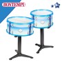 Batterie musicale Bontempi Bleu Plastique 85 x 68 x 65 cm (9 Pièces) (2 Unités): Plus de 300.000 produits de grandes marques en 
