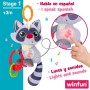 Peluche Hochet Winfun Raton laveur 14,5 x 20 x 9,5 cm (6 Unités): Plus de 300.000 produits de grandes marques en vente directe à