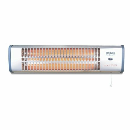 Chauffage électrique au quartz Haeger BH-120.003A Argenté 1200 W: Plus de 300.000 produits de grandes marques en vente directe à