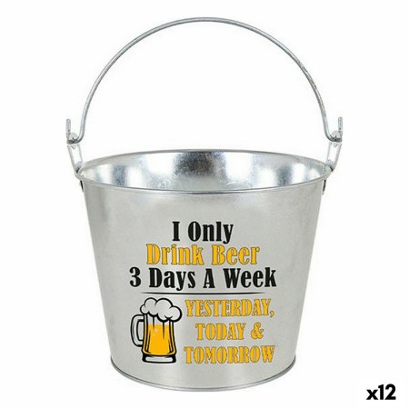 Seau à Glace avec Poignée et Décapsuleur en Aluminium Privilege 5 L 23 x 17 x 18 cm (12 Unités): Plus de 300.000 produits de gra