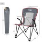 Chaise de camping pliante Aktive Gris 59 x 97 x 68 cm (2 Unités): Plus de 300.000 produits de grandes marques en vente directe à