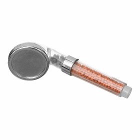 Pomme de douche 5five Simply Smart Transparent ABS Chrome Ø 7,9 x 7,5 x 24,5 cm Pierres minérales et relaxantes: Plus de 300.000