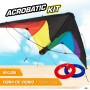 Cerf-volant Eolo Pop-Up Magic 125 x 72 cm Arc-en-ciel 12 Unités: Plus de 300.000 produits de grandes marques en vente directe à 