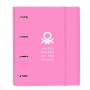 Reliure à anneaux Benetton Spring Bleu ciel 27 x 32 x 3.5 cm: Plus de 300.000 produits de grandes marques en vente directe à pri