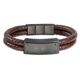 Bracelet Homme Police PEJGB2009032 Cuir 19 cm: Plus de 300.000 produits de grandes marques en vente directe à prix usine sur cad