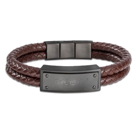 Bracelet Homme Police PEJGB2009032 Cuir 19 cm: Plus de 300.000 produits de grandes marques en vente directe à prix usine sur cad