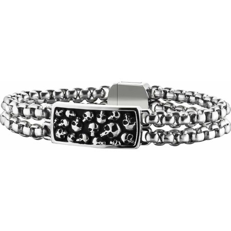 Bracelet Homme Police PJ25698BSS.01-L Acier inoxydable 22 cm: Plus de 300.000 produits de grandes marques en vente directe à pri