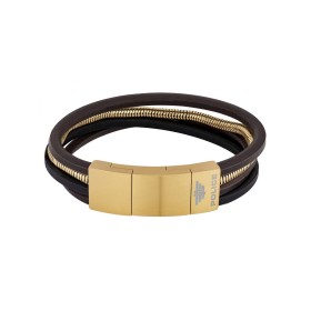Bracelet Homme Police PJ26551BSG.02 Cuir 19-21 cm: Plus de 300.000 produits de grandes marques en vente directe à prix usine sur