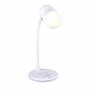 Lampe LED avec haut-parleur et chargeur sans fil Grundig Blanc 10 W 50 lm Ø 12 x 26 cm Plastique 3-en-1: Plus de 300.000 produit