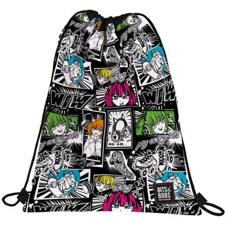 Sac à dos serré par des ficelles Bits&Bobs Yuku Multicouleur: Plus de 300.000 produits de grandes marques en vente directe à pri