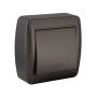 Interrupteur simple commuté Solera Mural 7,4 x 7,2 x 2,8 cm 250 V 10 A Graphite: Plus de 300.000 produits de grandes marques en 