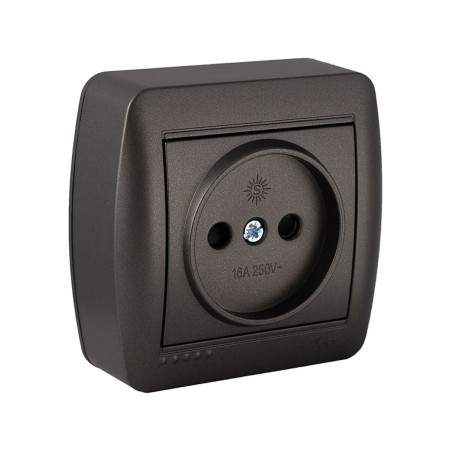 Socle de prise Solera Mural Graphite 16 A 250 V: Plus de 300.000 produits de grandes marques en vente directe à prix usine sur c