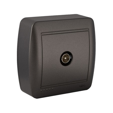 Prise d'antenne pour TV et radio Solera Mural Graphite: Plus de 300.000 produits de grandes marques en vente directe à prix usin