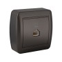 Prise téléphone et ADSL Solera Mural Graphite RJ45: Plus de 300.000 produits de grandes marques en vente directe à prix usine su
