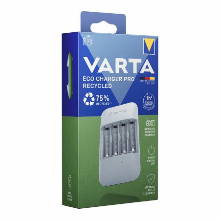 Chargeur de batterie Varta Eco Charger Pro Recycled 4 Batteries: Plus de 300.000 produits de grandes marques en vente directe à 