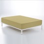 Drap housse Alexandra House Living Marron Clair 150 x 190/200 cm: Plus de 300.000 produits de grandes marques en vente directe à