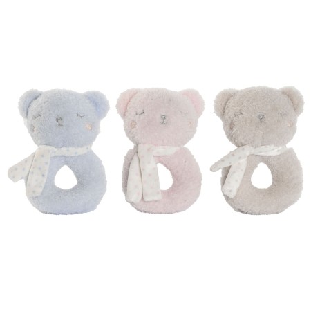 Peluche Hochet Home ESPRIT 12 x 7 x 17 cm (3 Unités): Plus de 300.000 produits de grandes marques en vente directe à prix usine 
