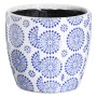 Set de pots de fleurs Bleu Terre cuite 19 x 19 x 17 cm Rond (2 Unités): Plus de 300.000 produits de grandes marques en vente dir