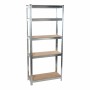 Étagère Kinzo Bois Acier inoxydable 5 Etagères 750 kg 75 x 30 x 172 cm: Plus de 300.000 produits de grandes marques en vente dir