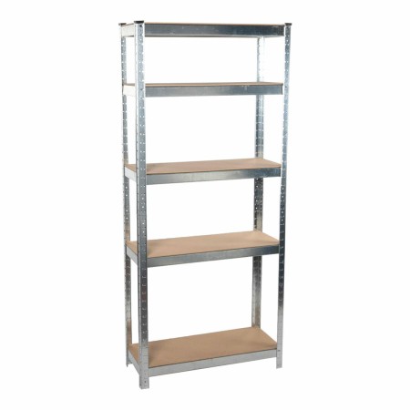 Étagère Kinzo Bois Acier inoxydable 5 Etagères 750 kg 75 x 30 x 172 cm: Plus de 300.000 produits de grandes marques en vente dir