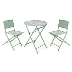 Ensemble Table + 2 Chaises Ibergarden HS23377/78 Vert: Plus de 300.000 produits de grandes marques en vente directe à prix usine