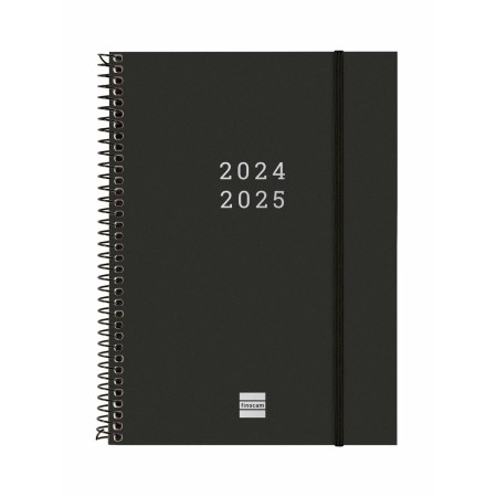 Agenda Finocam Noir A5 15,5 x 21,2 cm 2024-2025: Plus de 300.000 produits de grandes marques en vente directe à prix usine sur c