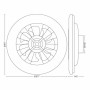 Ventilateur de Plafond avec Lumière Philips Blanc: Plus de 300.000 produits de grandes marques en vente directe à prix usine sur