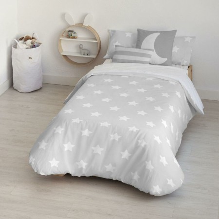 Housse de Couette Kids&Cotton Runar Gris 155 x 220 cm: Plus de 300.000 produits de grandes marques en vente directe à prix usine